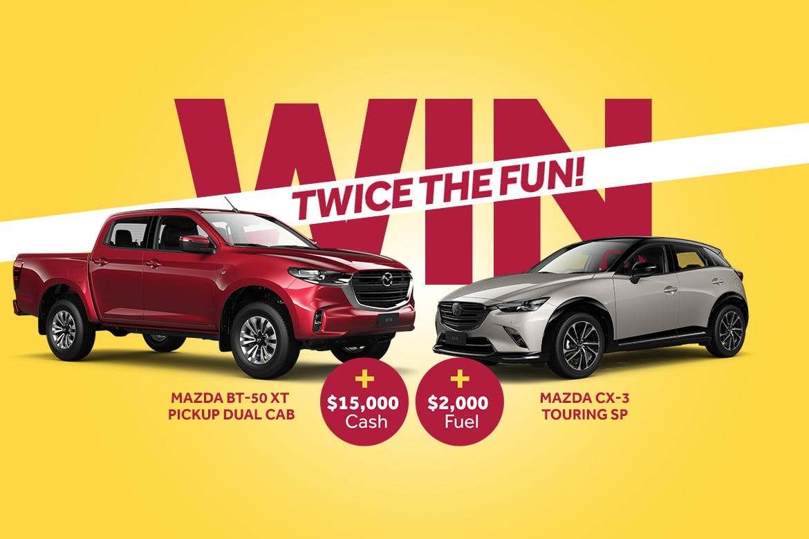 Win Twice the Fun! 2 CARS + $15K CASH + $2K FUEL