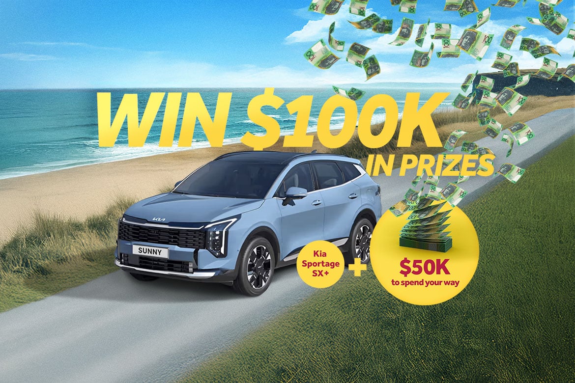 WIN $100K Car and Cash prize package!